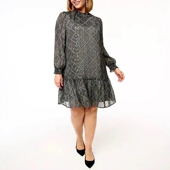 ⭐ 🔥 50% OFF SALE — FINAL PRICE J Crew Mini Polka Dot Shift Dress Size Large NWT - Picture 2 of 6